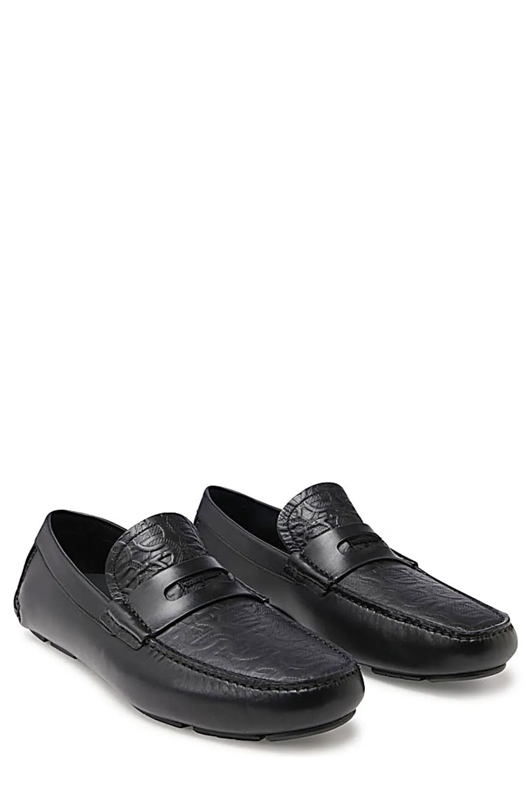 Salvatore Ferragamo Signature Ornament Loafers
