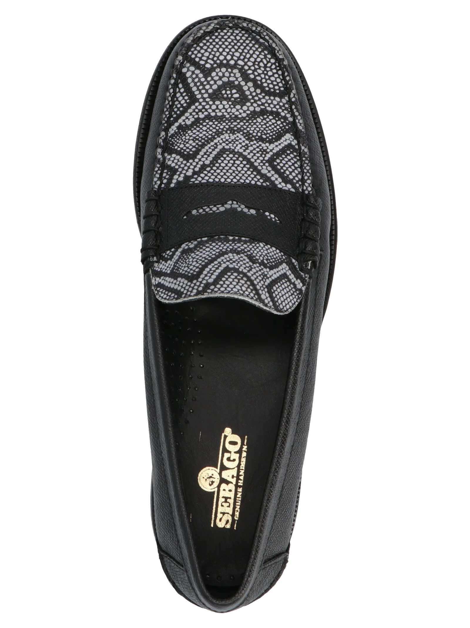 Sebago Embossed Slip-On Loafers
