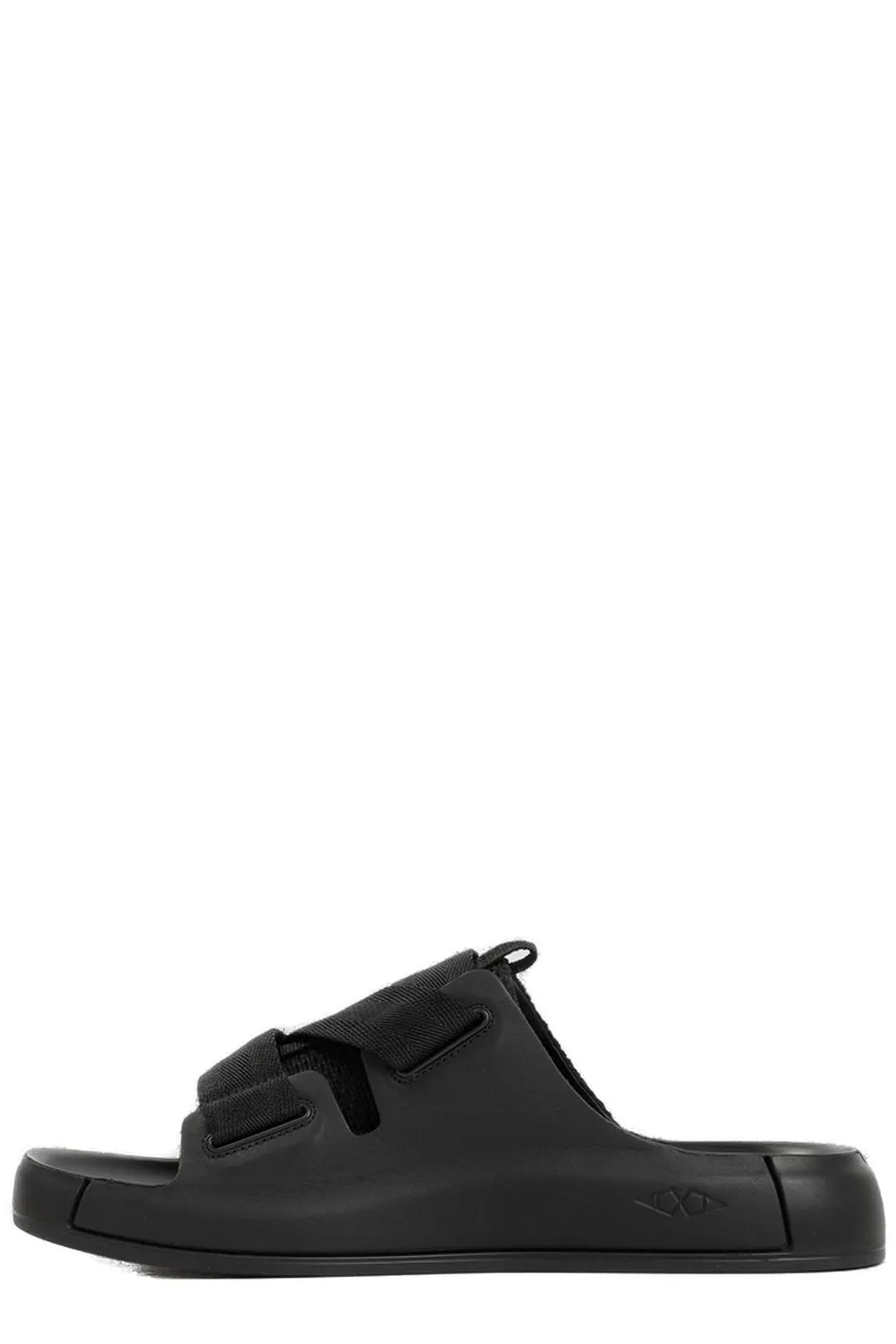 Stone Island Shadow Project Logo Detailed Buckled Sandals