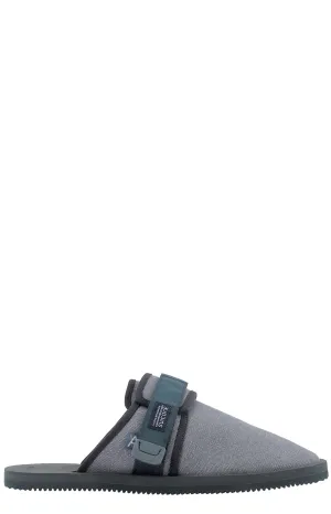 Suicoke Logo Patch Flat Slippers
