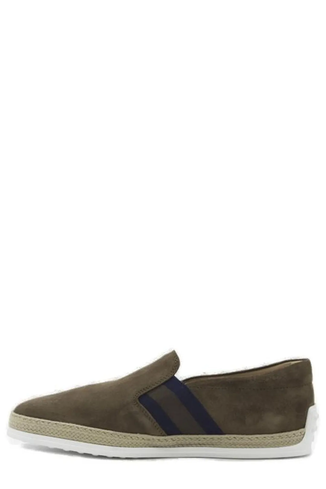 Tod's Almond-Toe Slip-On Espadrilles