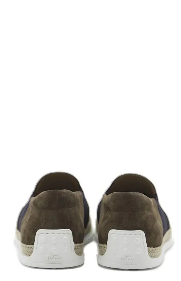 Tod's Almond-Toe Slip-On Espadrilles
