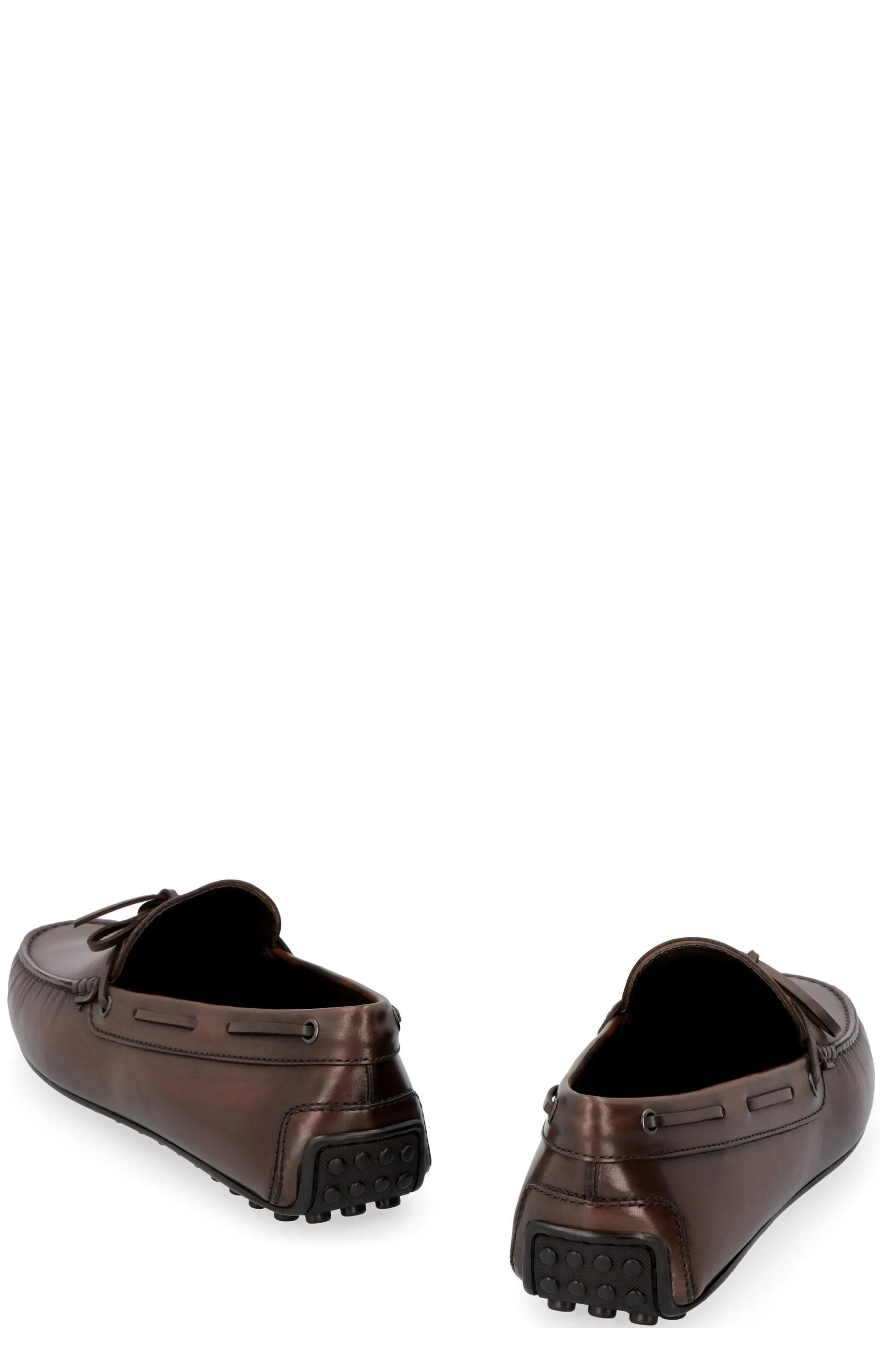 Tod's City Gommino Bow Embellished Loafers