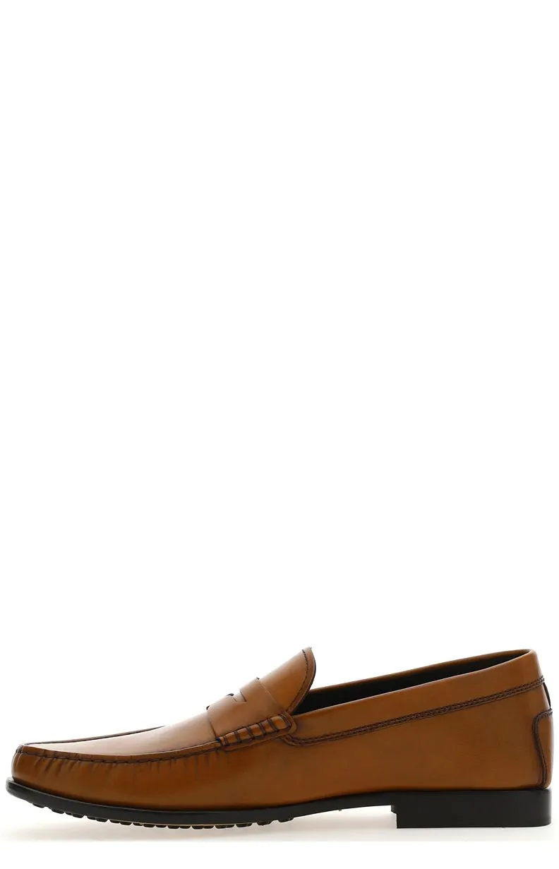 Tod's Classic Round-Toe Loafers