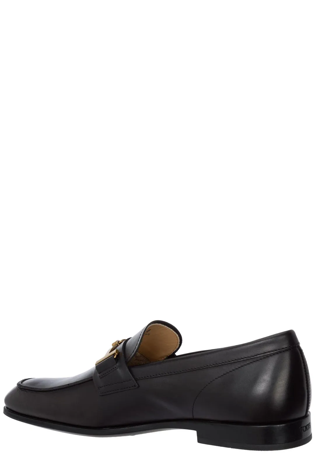 Tod's Double T Logo Plaque Loafers