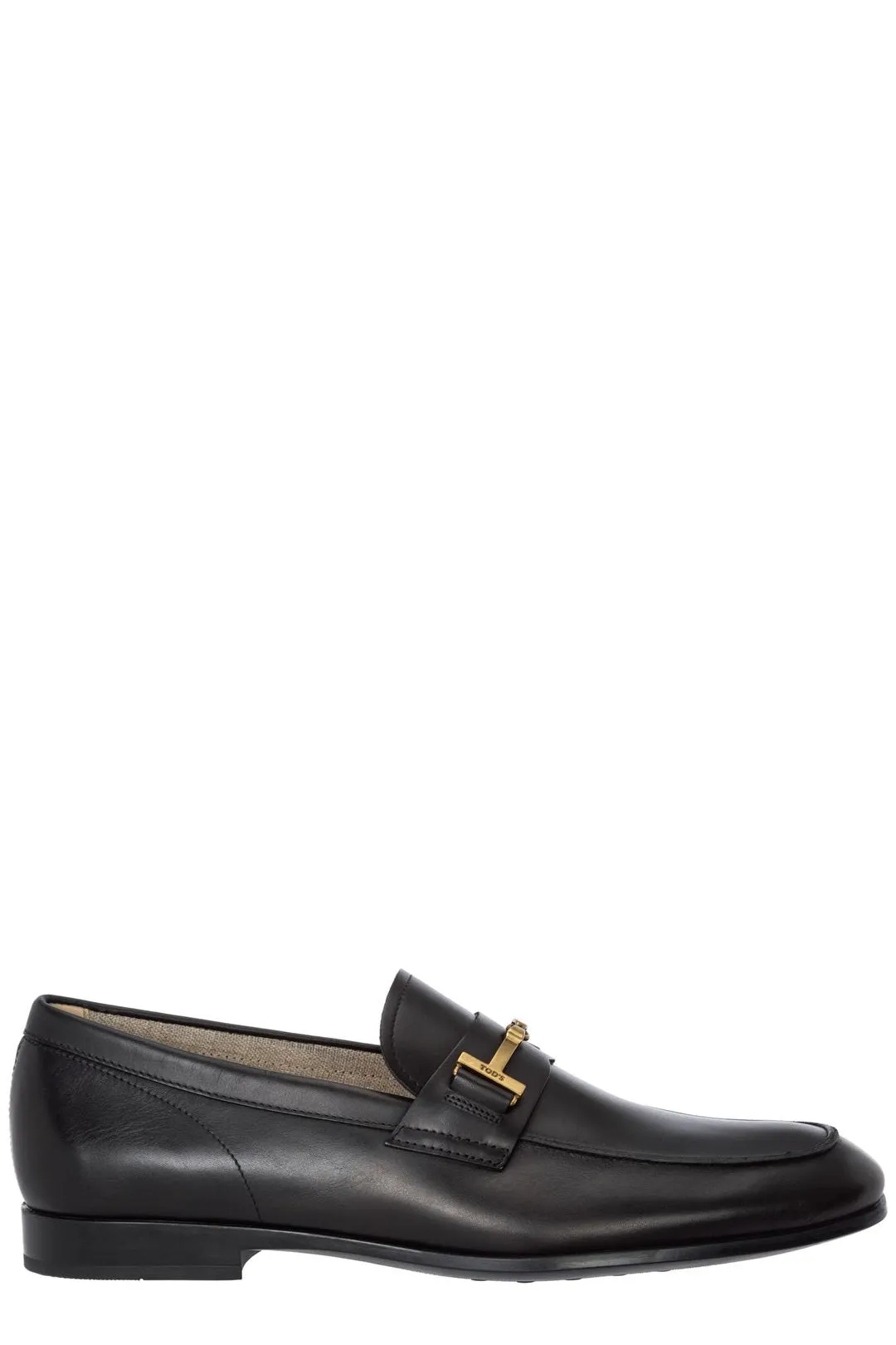 Tod's Double T Logo Plaque Loafers