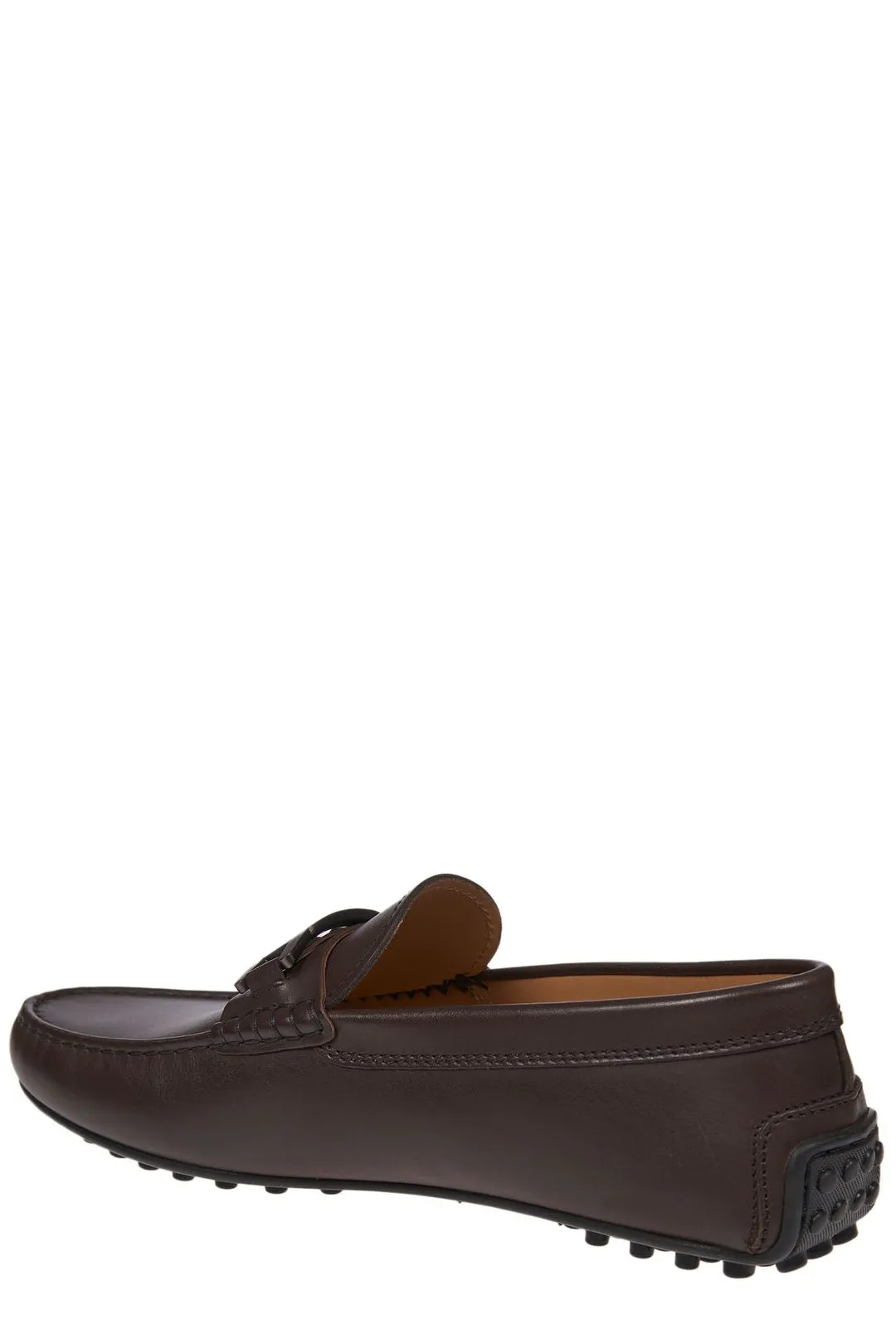Tod's Gommino Chain Plaque Loafers