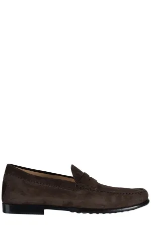 Tod's Gommino Penny Almond Toe Loafers