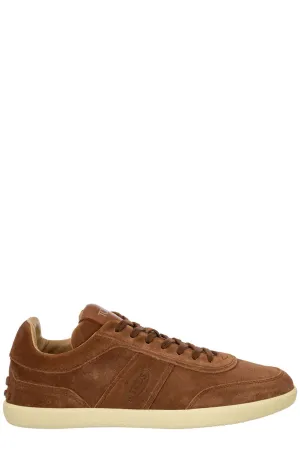 Tod's Logo Embossed Low-Top Sneakers