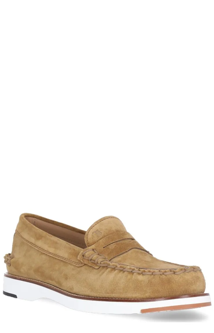 Tod's Penny Bar Flat Loafers