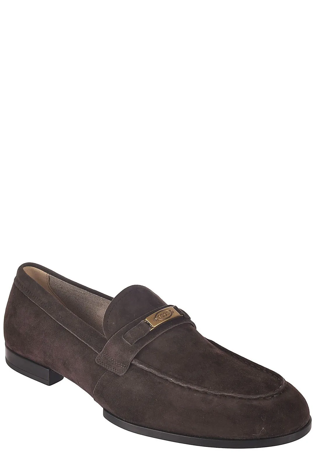 Tod's Round Toe Slip-On Loafers