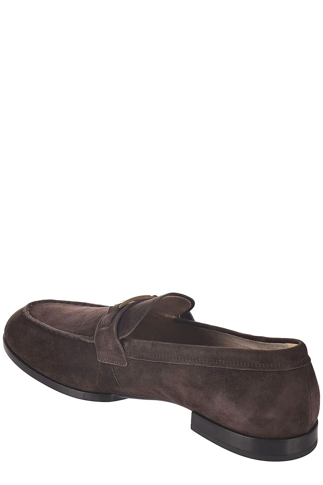 Tod's Round Toe Slip-On Loafers
