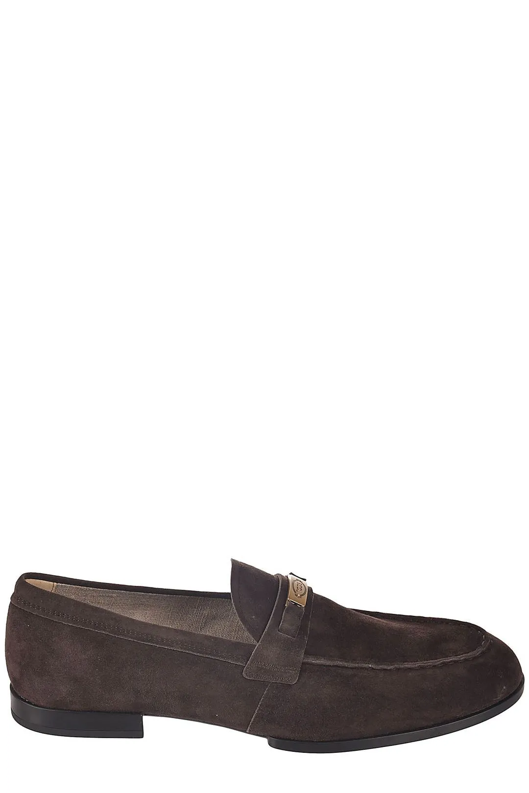 Tod's Round Toe Slip-On Loafers