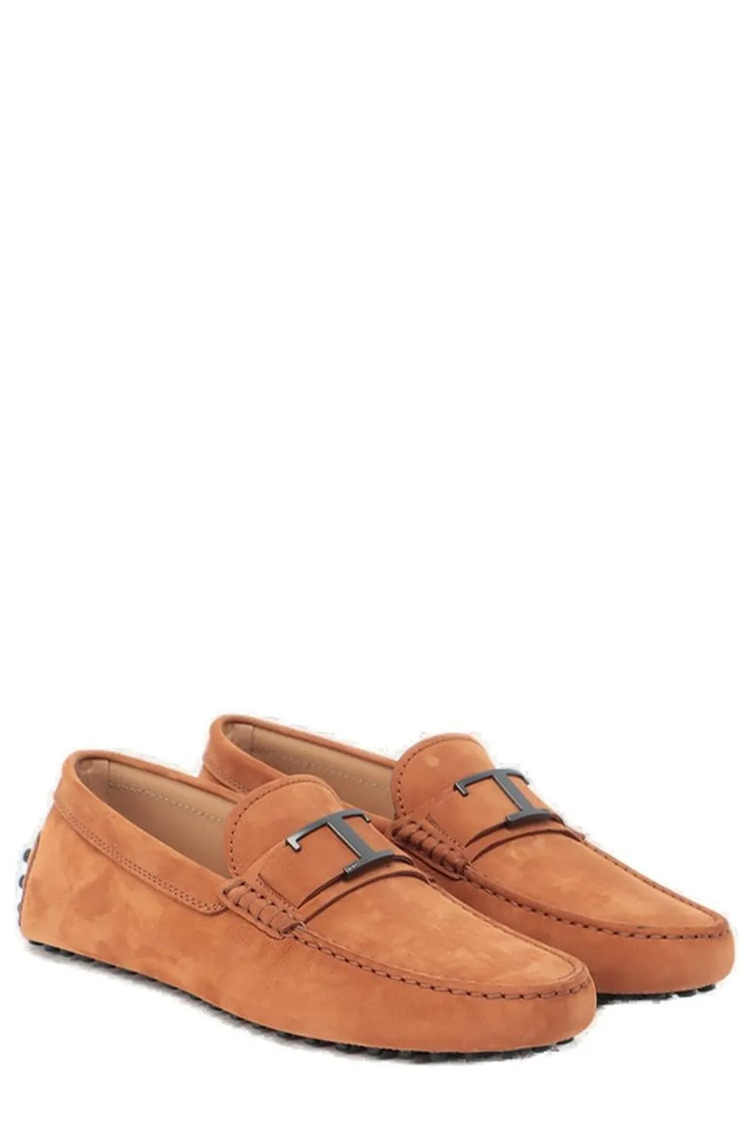 Tod's T Timeless Logo Detailed Gommino Driving Shoes