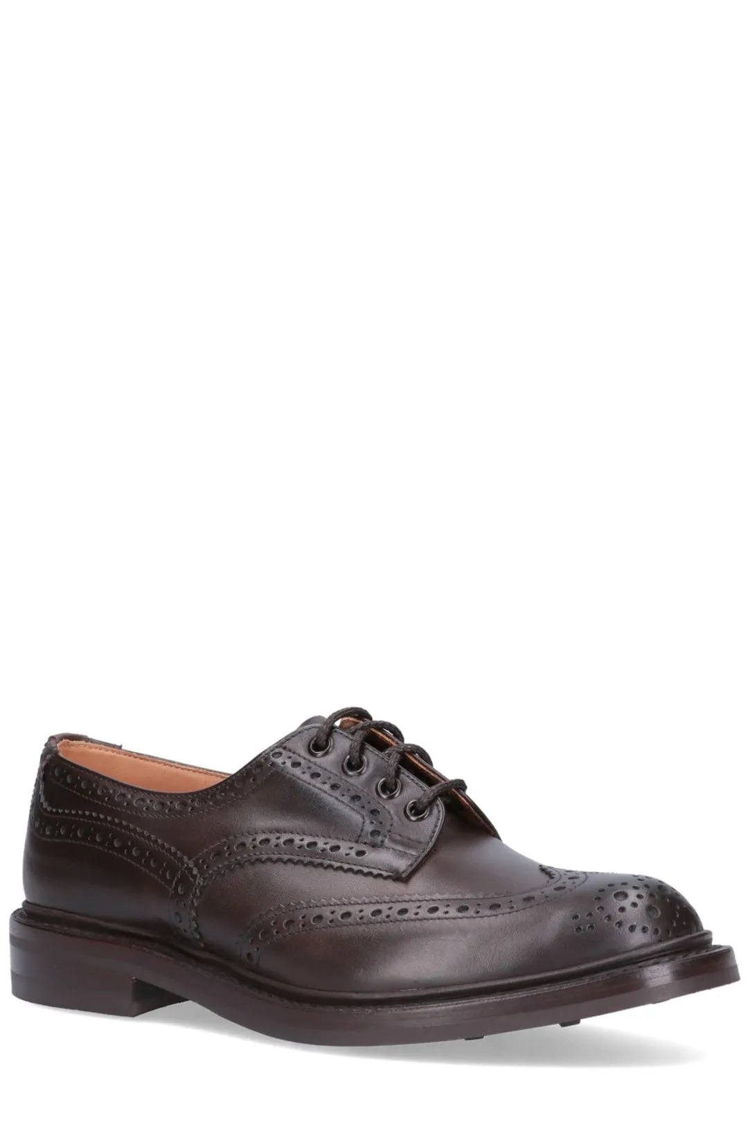 Tricker's Burton Round Toe Lace-Up Shoes