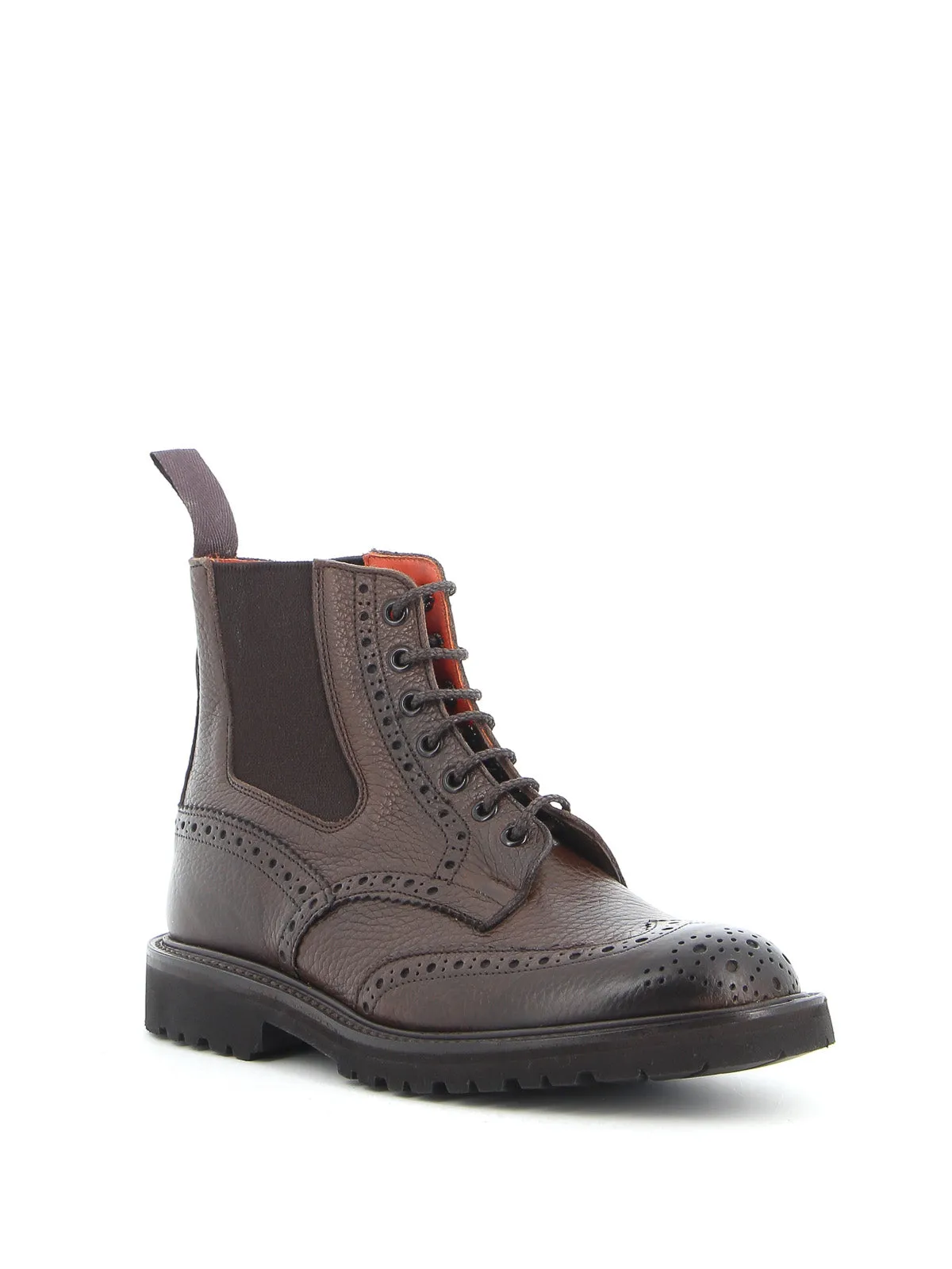 Tricker's Ellis Motorcycle Brogue Boots