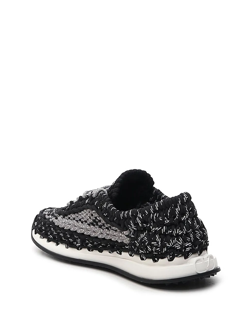 Valentino Crochet Low-Top Sneakers