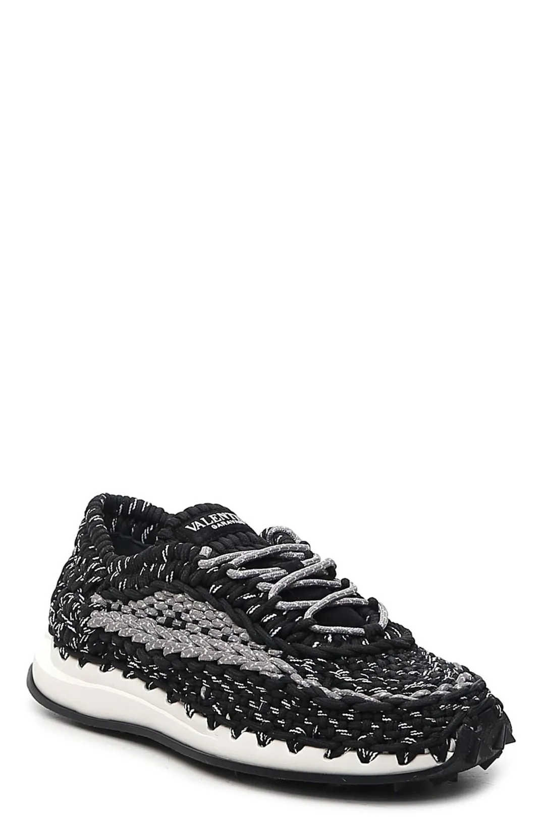 Valentino Crochet Low-Top Sneakers