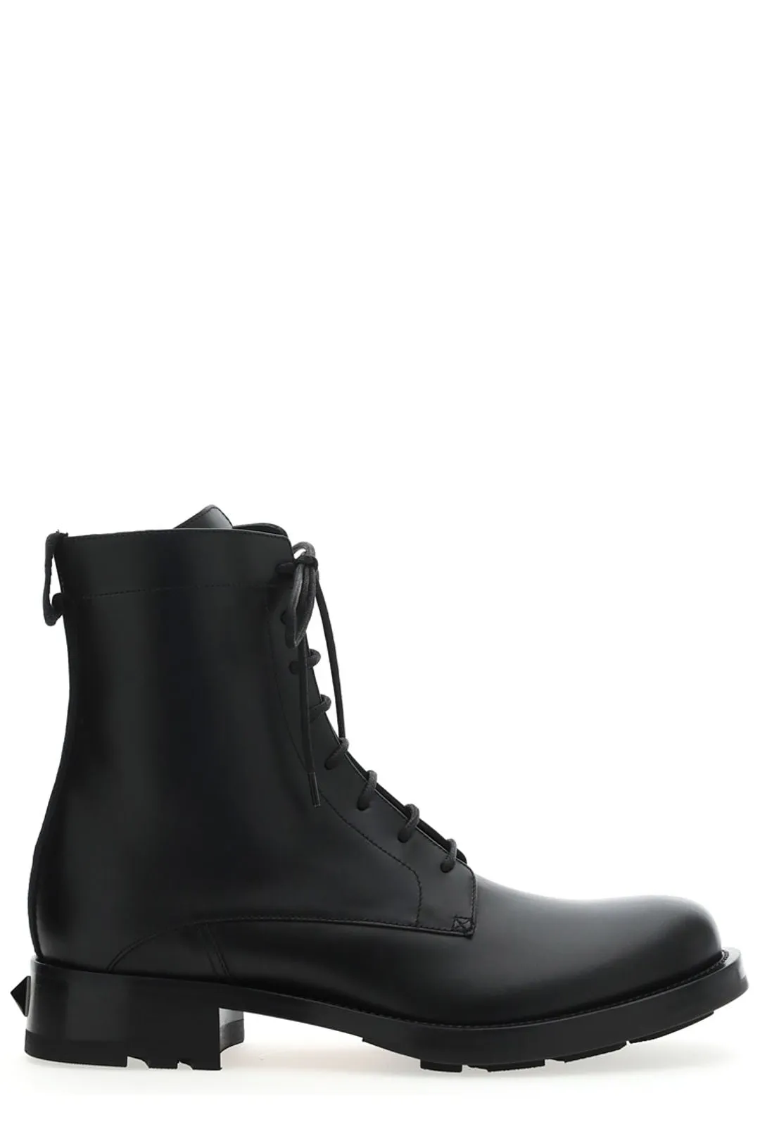 Valentino Garavani Rockstud Lace-Up Boots