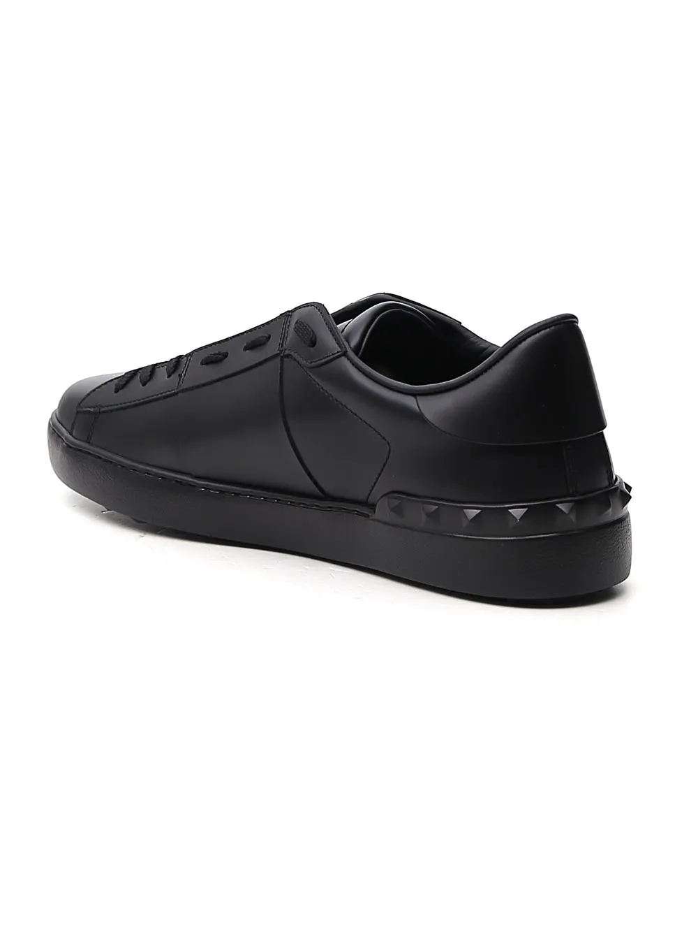 Valentino Garavani Rockstud Open VLTN Print Sneakers