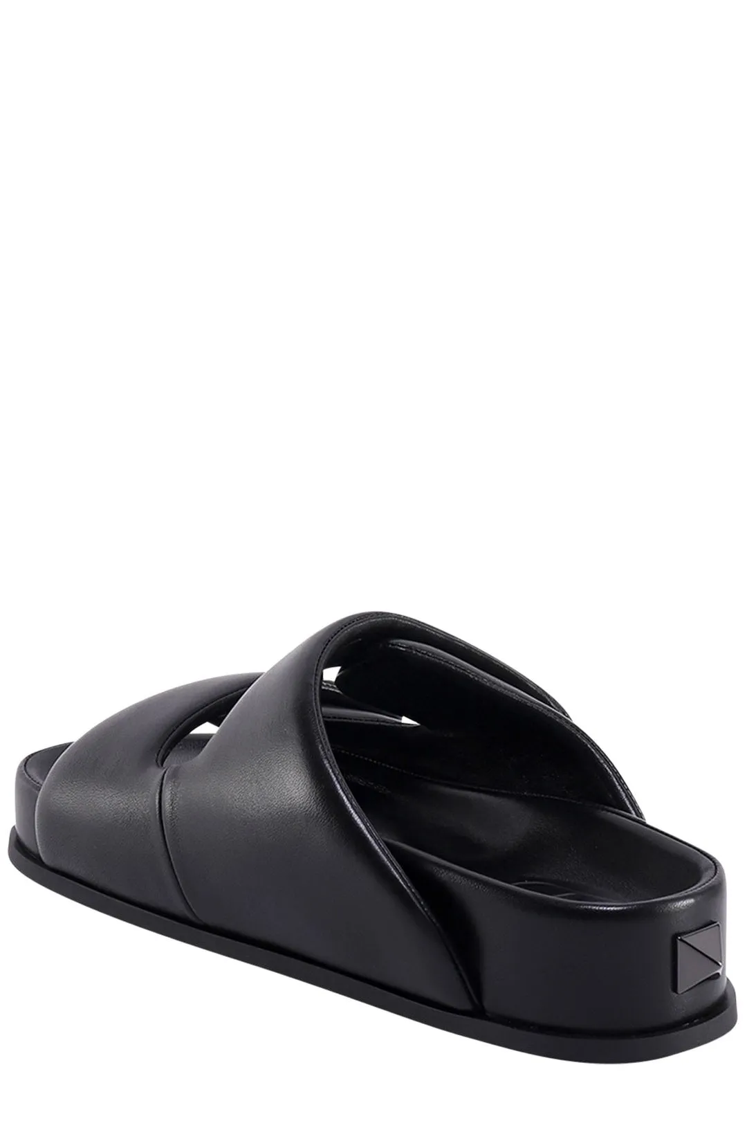 Valentino Open Toe Slip-On Sandals