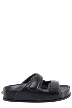Valentino Open Toe Slip-On Sandals