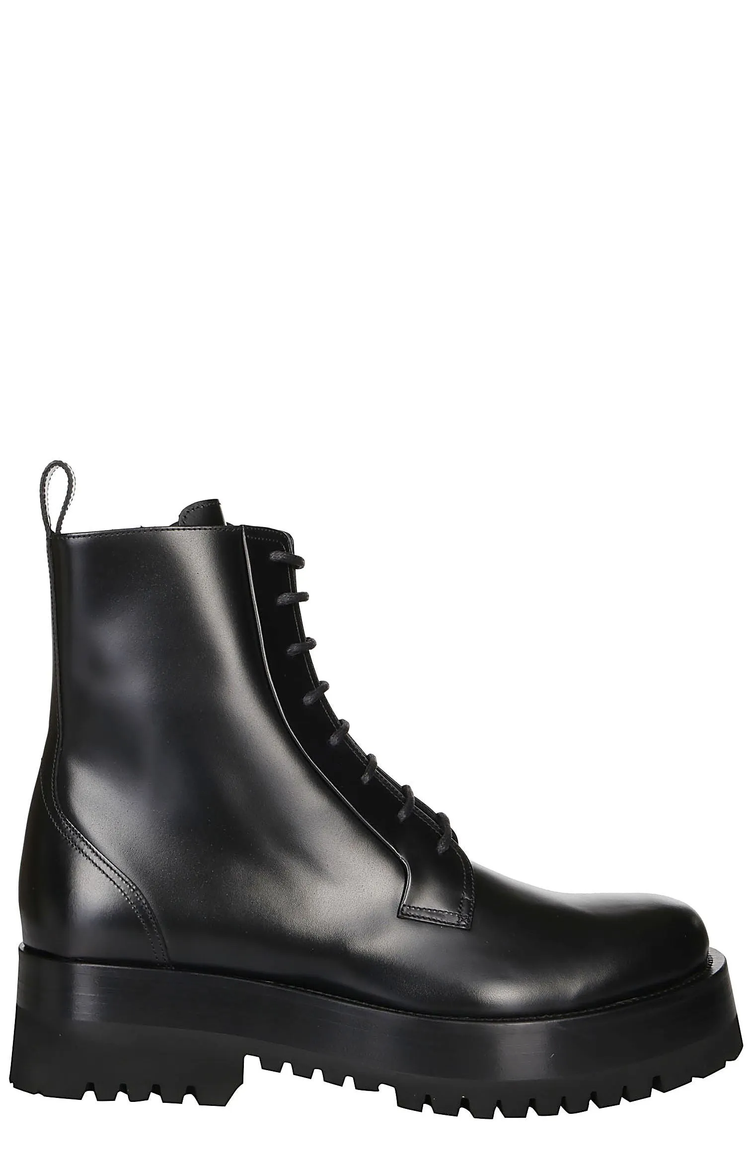Valentino Upraise Lace-Up Combat Boots