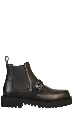 Valentino VLTN Buckle Chelsea Boots