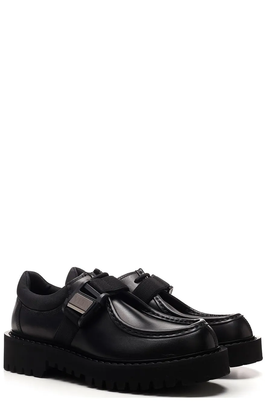 Valentino VLTN Buckle Derby Shoes