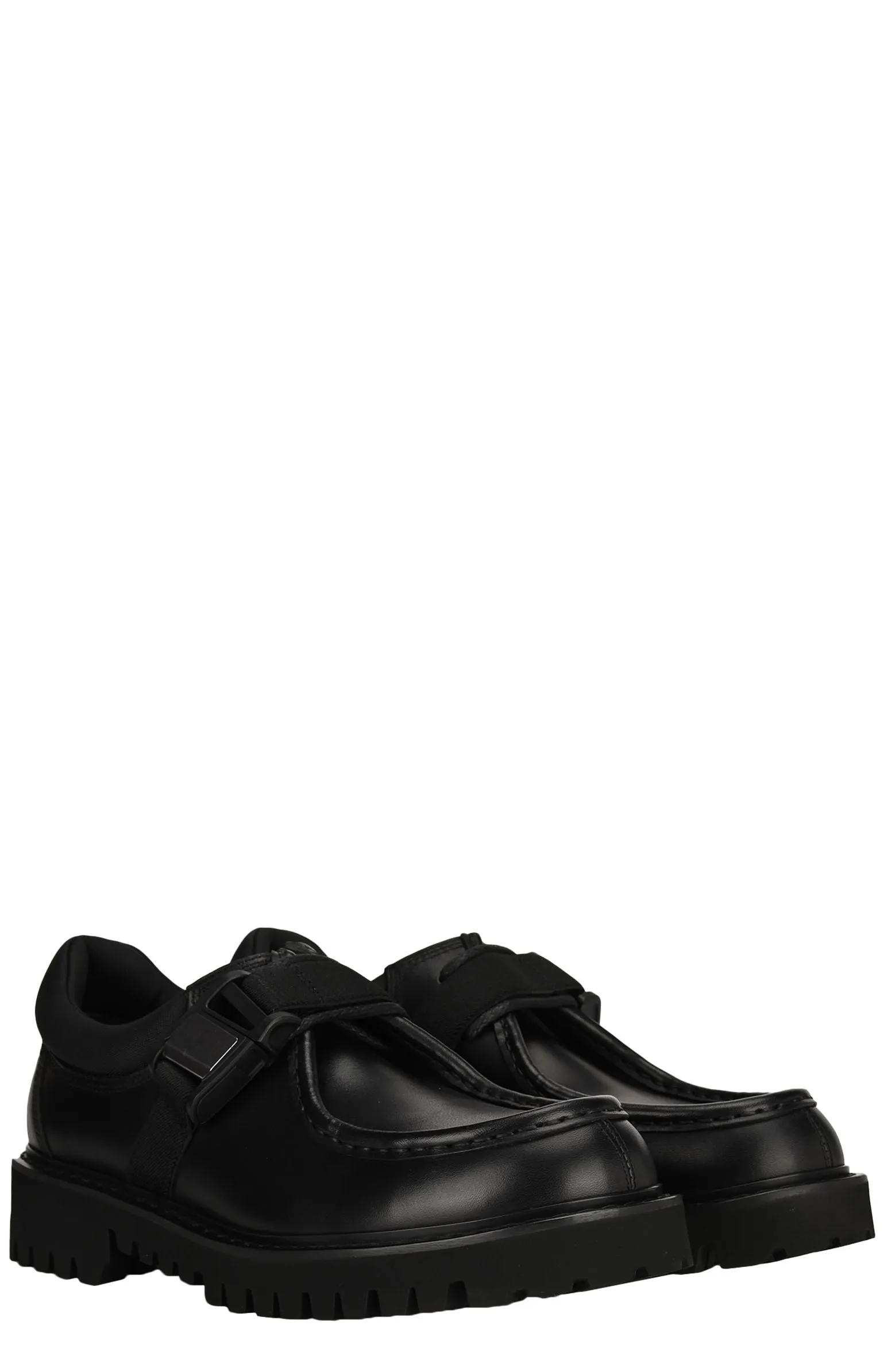 Valentino VLTN Buckle Derby Shoes