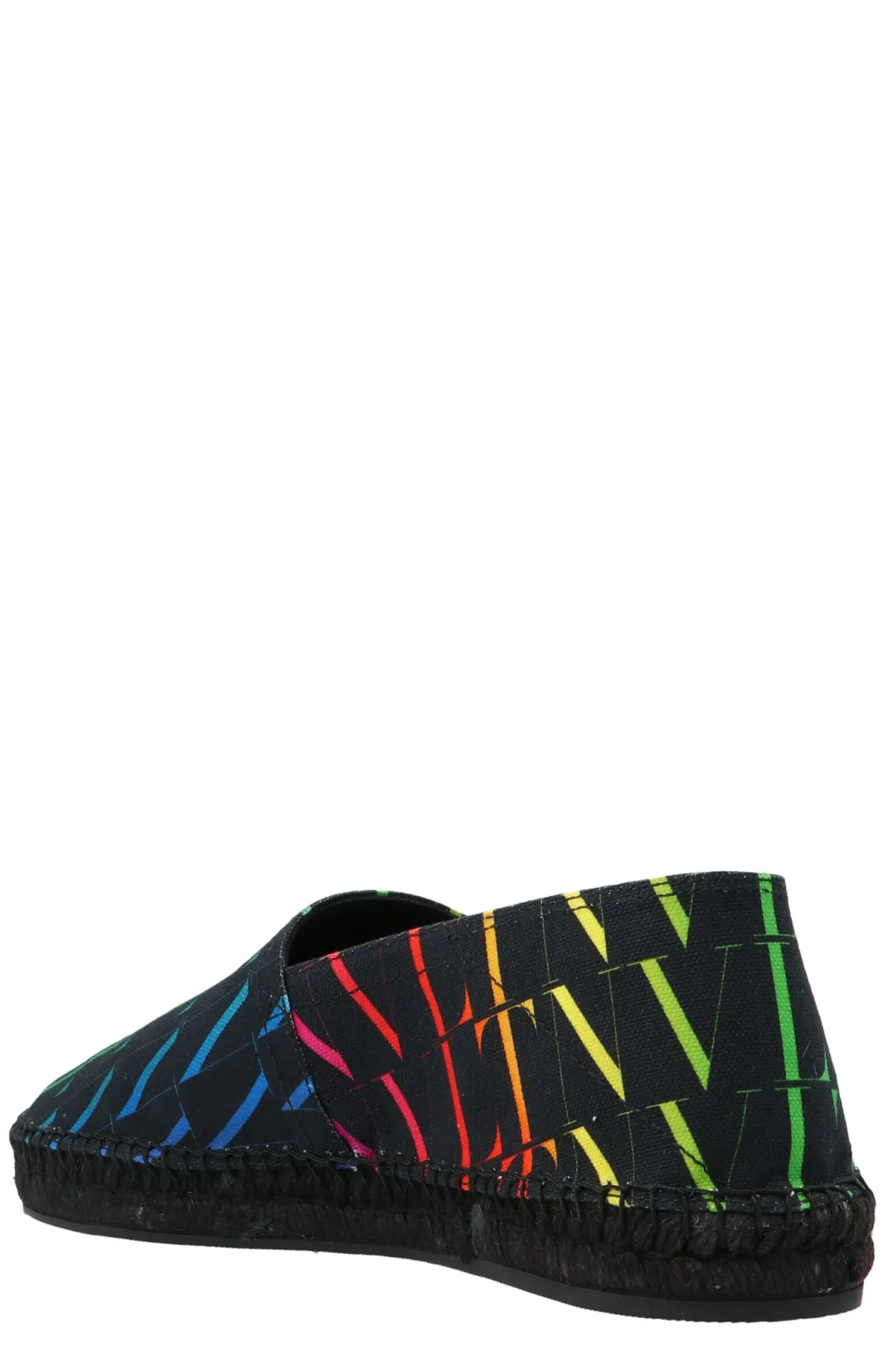 Valentino VLTN Times Rainbow Print Espadrilles