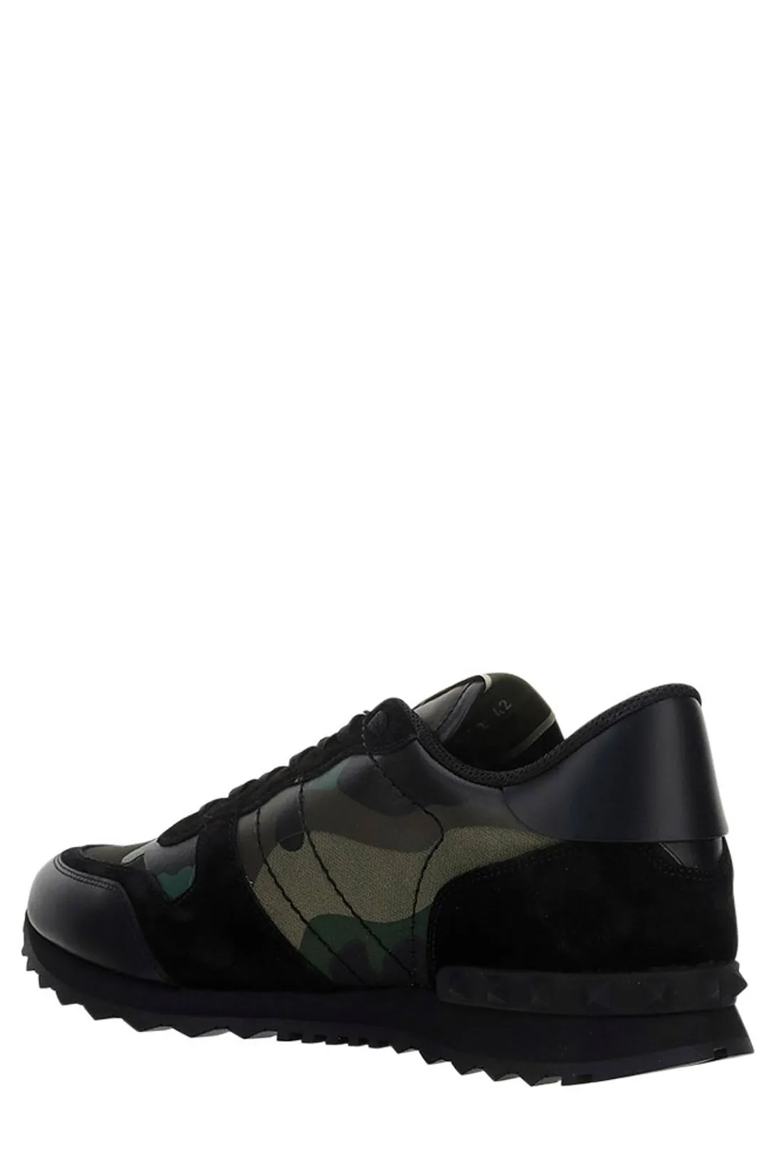 ValentinoGaravani Rockstud Lace-Up Sneakers