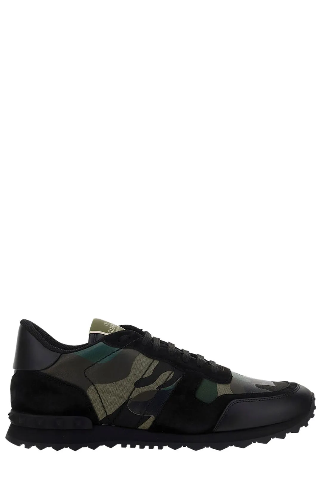 ValentinoGaravani Rockstud Lace-Up Sneakers