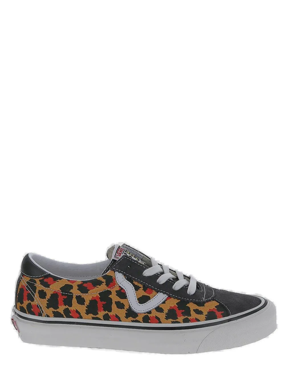 Vans Round Toe Lace-Up Sneakers