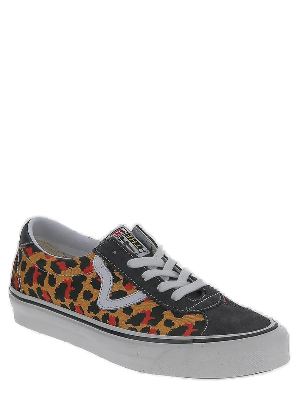 Vans Round Toe Lace-Up Sneakers