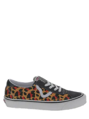 Vans Round Toe Lace-Up Sneakers