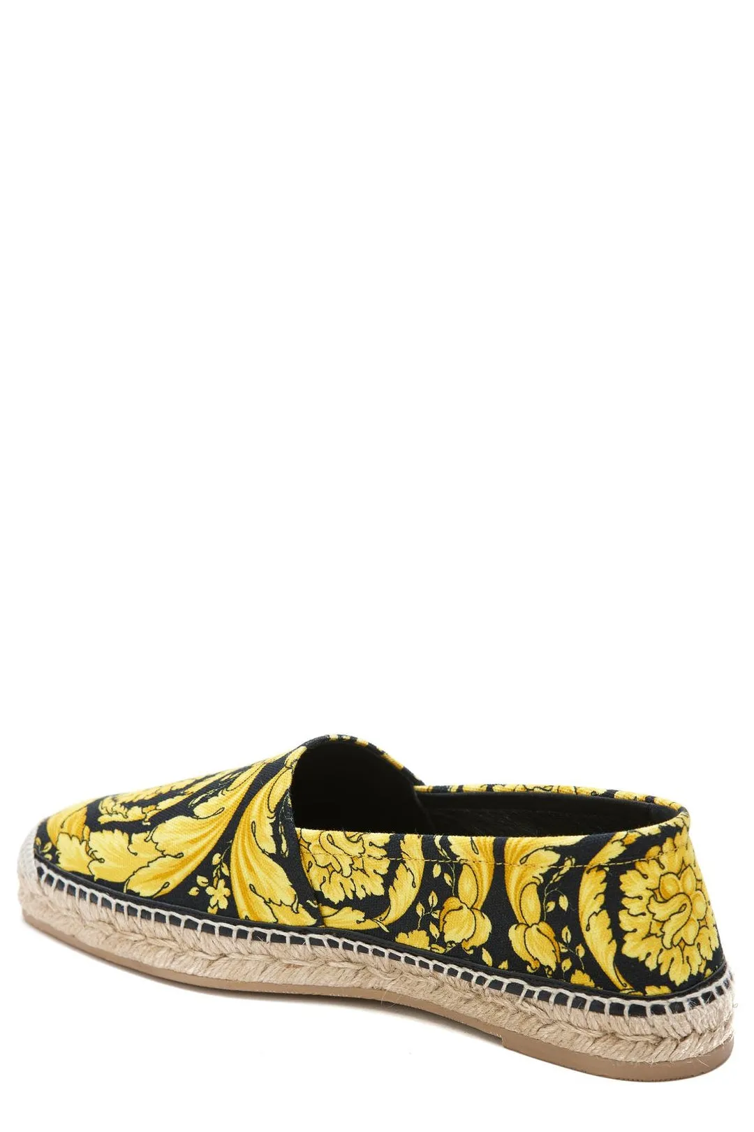 Versace Baroque Printed Slip-On Espadrilles
