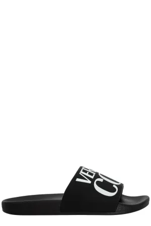 Versace Jeans Couture Logo Printed Sandals