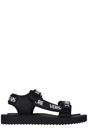 Versace Jeans Couture Logo Printed Sandals