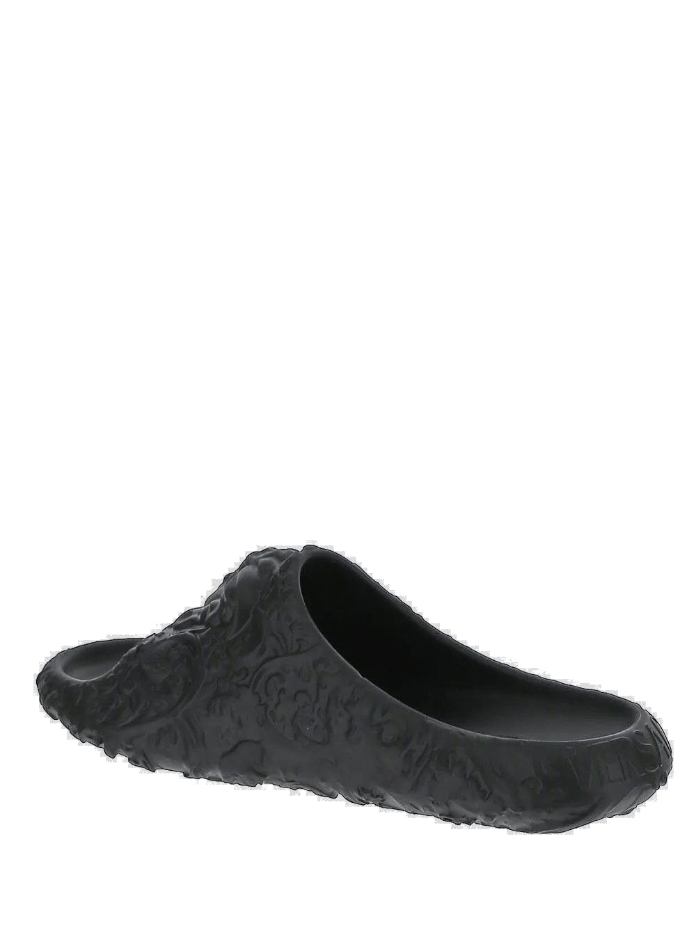 Versace Medusa Embossed Slip-On Slides