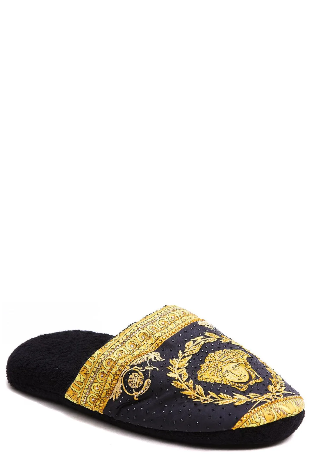 Versace Medusa Head Print Slippers