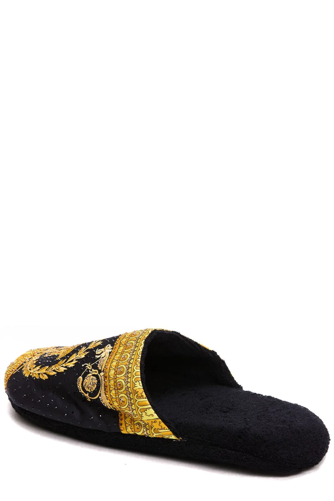 Versace Medusa Head Print Slippers