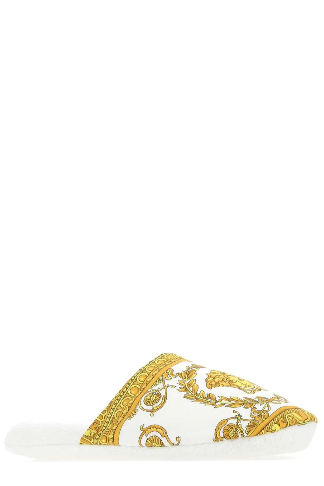 Versace Medusa Print Flat Slippers
