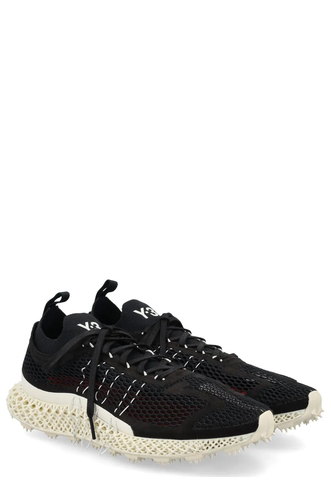 Y-3 Sneaker 4D Lace-Up Running Sneakers